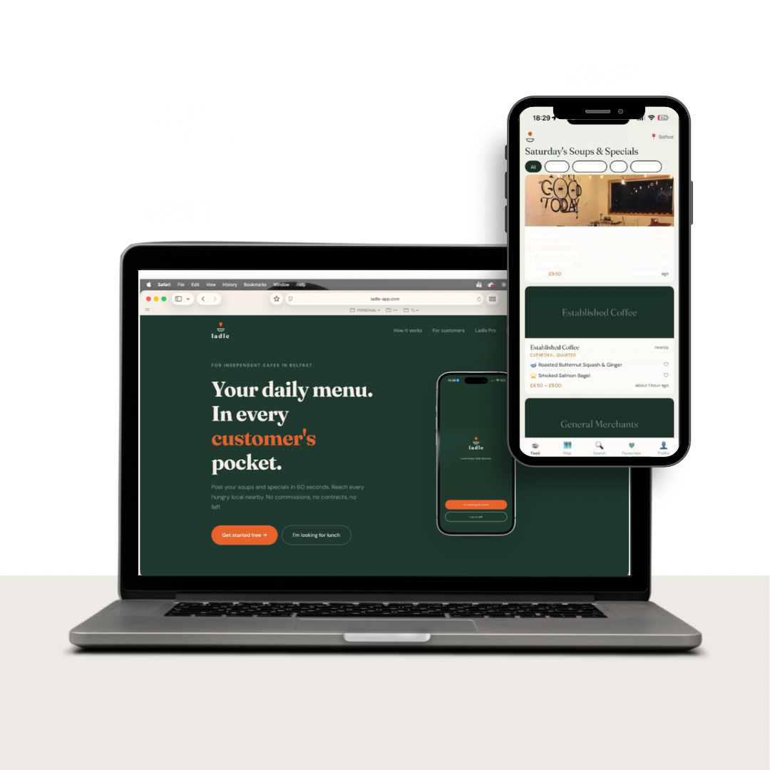 Ladle — website and app